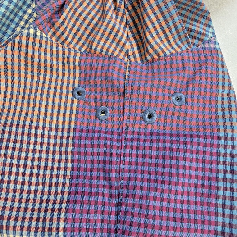 Tommy Bahama Siesta Key Paloma Check Stretch Button Up Long Sleeve Size 3XL - Picture 10 of 16